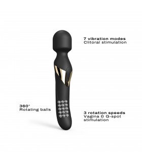 DUAL ORGASMS GOLD VIBRATING MASSAGER