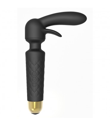 KIT MASSAGGIATORE NERO WANDERFUL CON DUE ACCESSORI