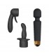WANDERFUL BLACK MASSAGER KIT WITH TWO ACCESSORIES