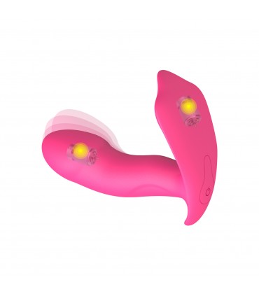 VIBRADOR C/ MANDO RECARGABLE SECRET CLIT