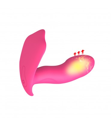 VIBRATOR WITH RECHARGEABLE CONTROL SECRET CLIT