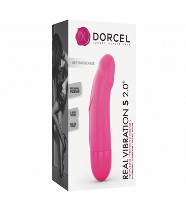 VIBRATEUR EN SILICONE RECHARGEABLE ROSE S