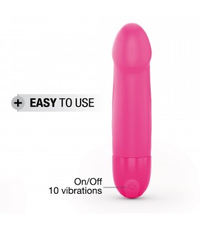 VIBRADOR SILICONA RECARGABLE S ROSA