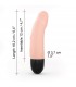 S FLESH RECHARGEABLE SILICONE VIBRATOR