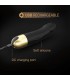 RECHARGEABLE SILICONE VIBRATOR S GOLD