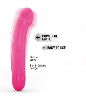 M ROSA WIEDERAUFLADBARER VIBRATOR AUS SILIKON