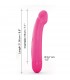 M PINK RECHARGEABLE SILICONE VIBRATOR