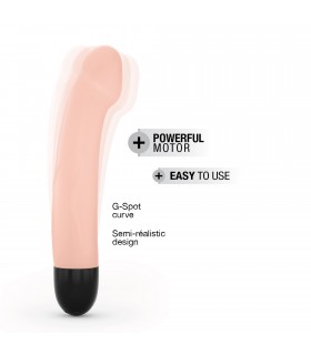 VIBRADOR SILICONA RECARGABLE M FLESH