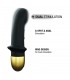 MINI LOVER RECHARGEABLE VIBRATOR BLACK-GOLD