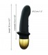 VIBRATEUR RECHARGEABLE MINI LOVER NOIR-OR