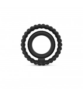 ANILLO SILICONA PENE-TESTÍCULOS DUAL RING