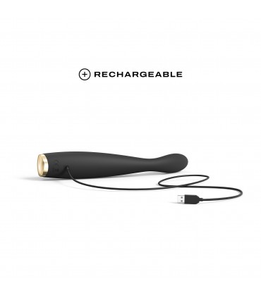 VIBRATORE RICARICABILE NERO G-SLIM