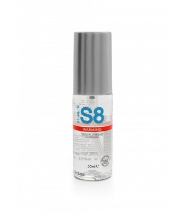 S8 LUBRICANTE BASE AGUA EF. CALOR 50 ML