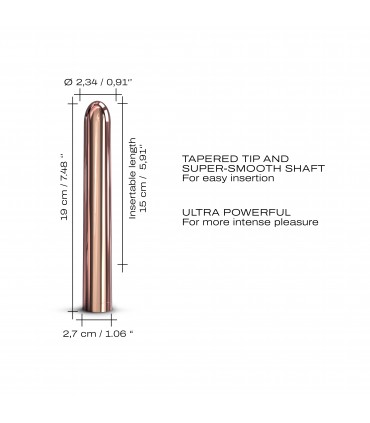 VIBRATEUR RECHARGEABLE PINK LADY