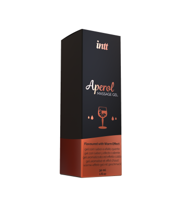 GEL DE MASSAGE EFFET CHALEUR INTT APEROL 30 ML