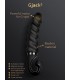 G-JACK2 VIBRADOR BIOSKIN RECARGABLE NEGRO