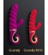 VIBRADOR GCANDY SILICONA RECARGABLE SWEET RASPERRY