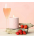 PINK CANDLE STRAWBERRY & CHAMPAGNE 820 ML
