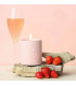 BOUGIE ROSE FRAISE & CHAMPAGNE 820 ML