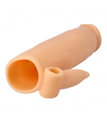 FUNDA PENE REALÍSTICA S3 FLESH 16'2 CM C/ VIBRACIÓN