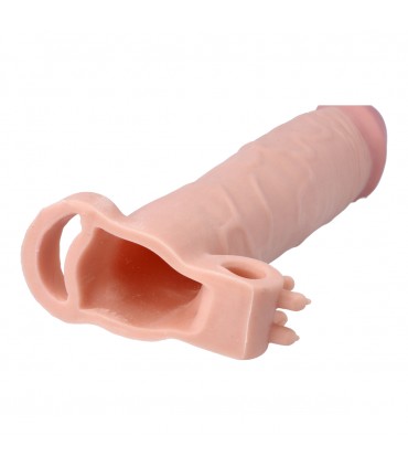 GUAINA PENE REALISTICA S5 CARNE 19 CM CON VIBRAZIONE
