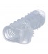 REALISTIC PENIS SHEATH S11 TRANSPARENT 15'5 CM W/ VIBRATION