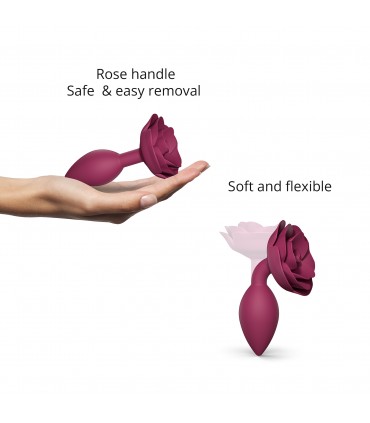 ROSES OUVERTES TAILLE M - ÉTOILE DE PRUNE