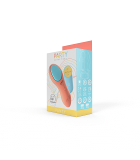 VIBRADOR PANTY C/ MANDO CORAL USB