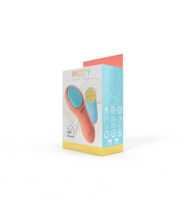 VIBRATORE PER PANTY CON CONTROLLO USB CORALLO