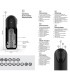 M1 SUCTION MASTURBATOR / UP AND DOWN / VIBRATION FLESH USB