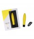 VIBRATEUR RECHARGEABLE EN SILICONE F1 FLUO