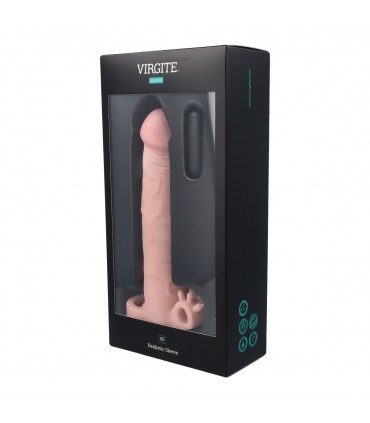 GUAINA PENE REALISTICA S5 CARNE 19 CM CON VIBRAZIONE