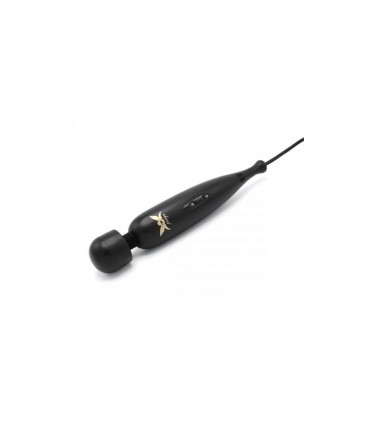 WAND MASSAGER PIXEY TURBO BLACK + 2 ACCESSORIES