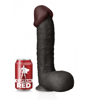 PENE NERO REALISTICO IL SUPER 30 CM