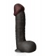 PENE REALISTA NEGRO THE SUPER 30 CM