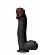 REALISTIC BLACK PENIS THE SUPER 30 CM