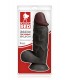 PENE REALISTA NEGRO THE STRONG 26 CM