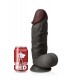 THE STRONG BLACK REALISTIC PENIS 26 CM