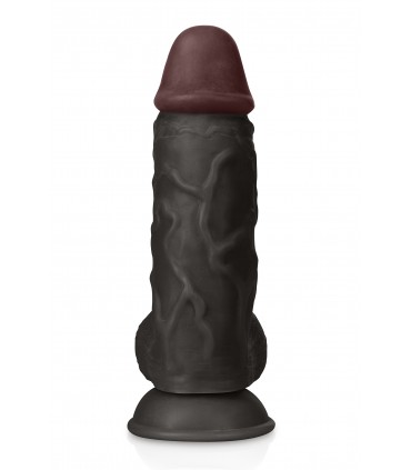 DER STARKE SCHWARZE REALISTISCHE PENIS 26 CM