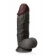 THE STRONG BLACK REALISTIC PENIS 26 CM