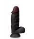 THE STRONG BLACK REALISTIC PENIS 26 CM