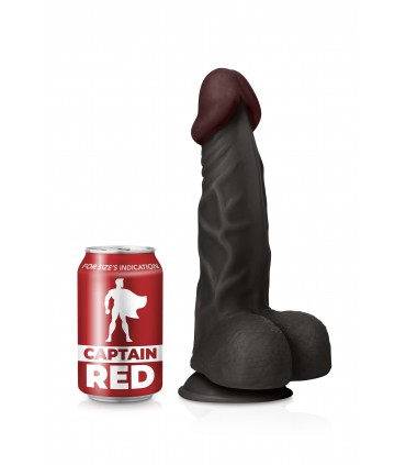 INCROYABLE PÉNIS RÉALISTE NOIR 23 CM