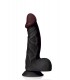 FANTASTISCHER SCHWARZER REALISTISCHER PENIS 23 CM