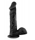 BRUCE BLACK REALISTIC PENIS 23 CM