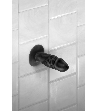PENE REALISTICO NERO TIM 11 CM