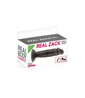 PÉNIS RÉALISTE NOIR ZACK 16 CM