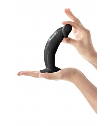 BLACK REALISTIC PENIS ZACK 16 CM