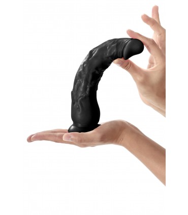 JUSTIN BLACK REALISTIC PENIS 21.5 CM
