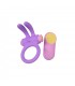 ANILLO VIBRADOR RINY C/ MANDO SILICONA LILA USB