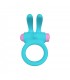 ANELLO VIBRANTE RINY CON CONTROLLER USB IN SILICONE BLU